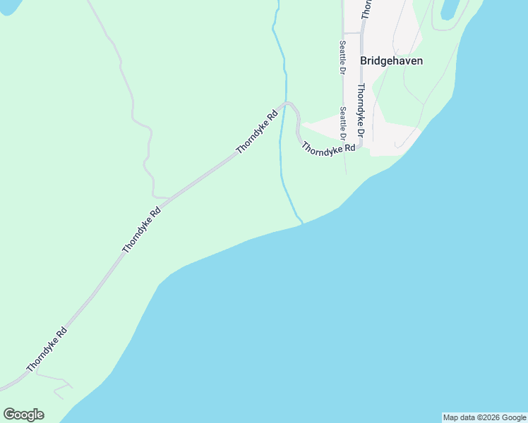 map of restaurants, bars, coffee shops, grocery stores, and more near 2063 Thorndyke Road in Port Ludlow