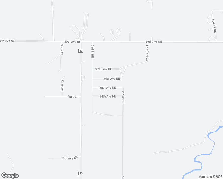 map of restaurants, bars, coffee shops, grocery stores, and more near 309 25th Avenue Northeast in Watford City