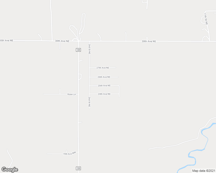 map of restaurants, bars, coffee shops, grocery stores, and more near 405 25th Avenue Northeast in Watford City