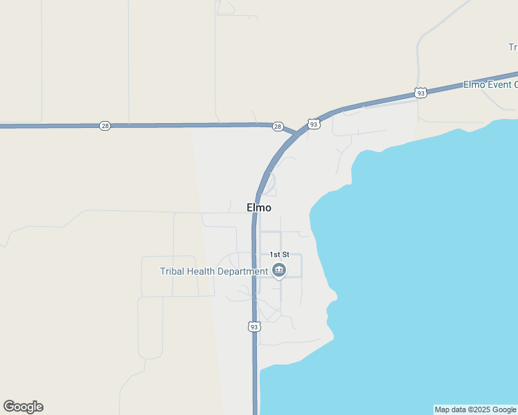 map of restaurants, bars, coffee shops, grocery stores, and more near in Elmo