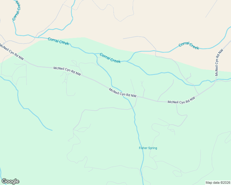 map of restaurants, bars, coffee shops, grocery stores, and more near McNeil Canyon Road Northwest in Douglas County