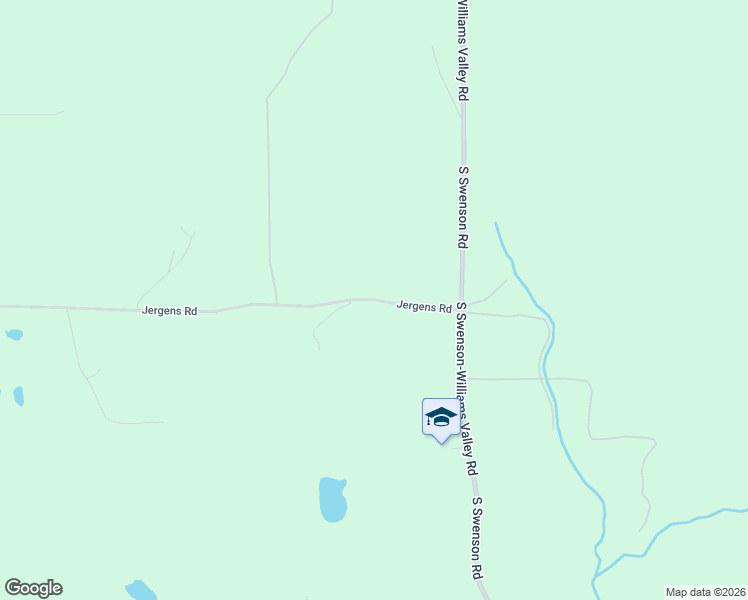 map of restaurants, bars, coffee shops, grocery stores, and more near 5624 Jergens Road in Nine Mile Falls