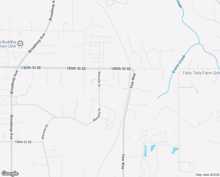map of restaurants, bars, coffee shops, grocery stores, and more near 18129 Waverly Drive in Snohomish