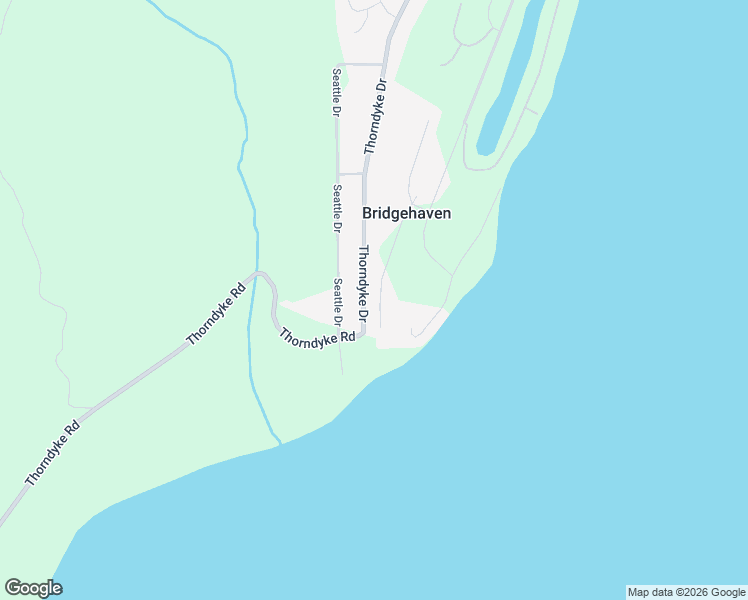 map of restaurants, bars, coffee shops, grocery stores, and more near 1473 Thorndyke Drive in Port Ludlow