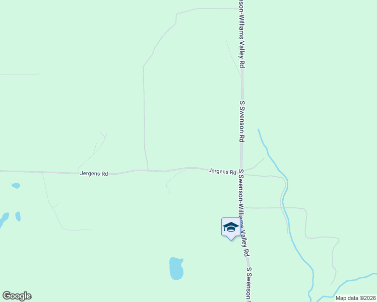 map of restaurants, bars, coffee shops, grocery stores, and more near 5624 Jergens Road in Nine Mile Falls