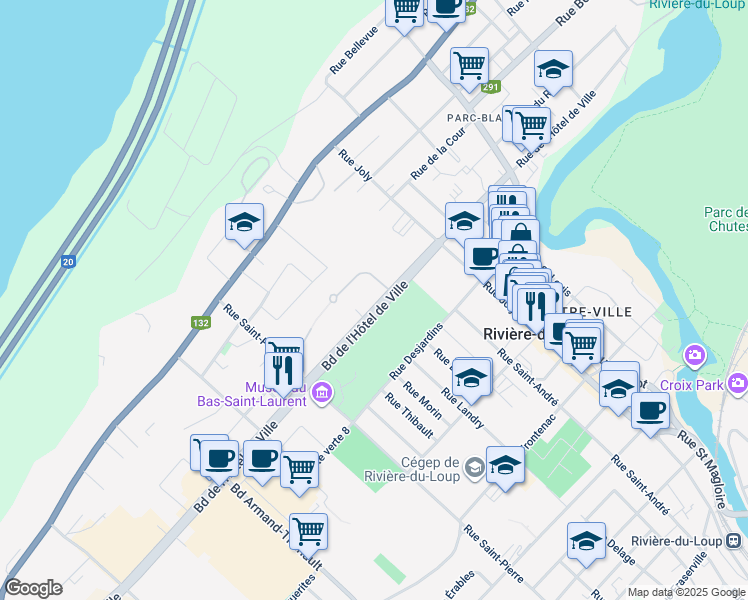 166 Boulevard de l'Hôtel de Ville, RivièreduLoup QC Walk Score