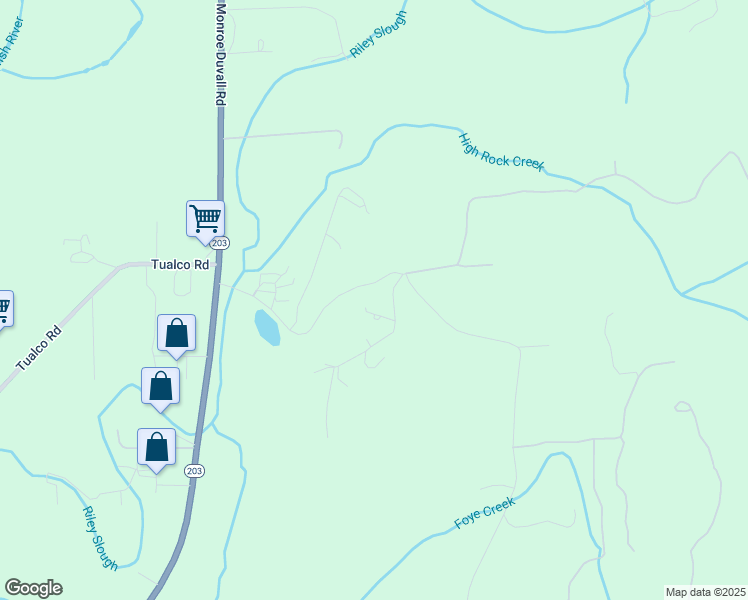 map of restaurants, bars, coffee shops, grocery stores, and more near 18120 201st Avenue Southeast in Monroe