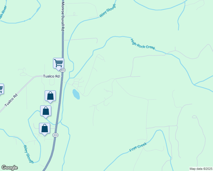 map of restaurants, bars, coffee shops, grocery stores, and more near 18120 201st Avenue Southeast in Monroe