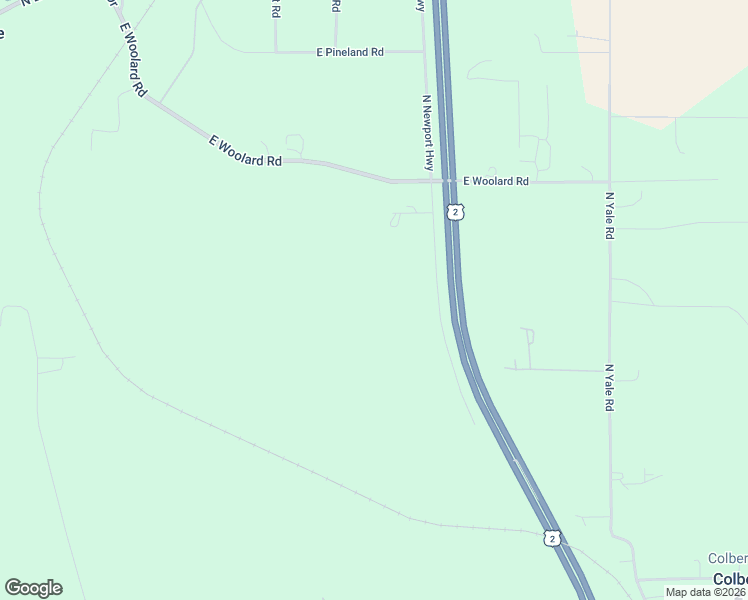 map of restaurants, bars, coffee shops, grocery stores, and more near 19505 North Newport Highway in Colbert