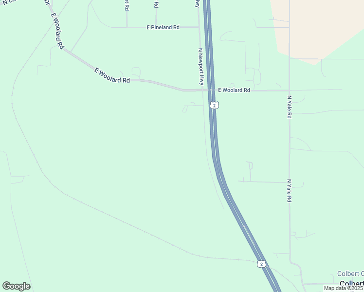 map of restaurants, bars, coffee shops, grocery stores, and more near 19505 North Newport Highway in Colbert