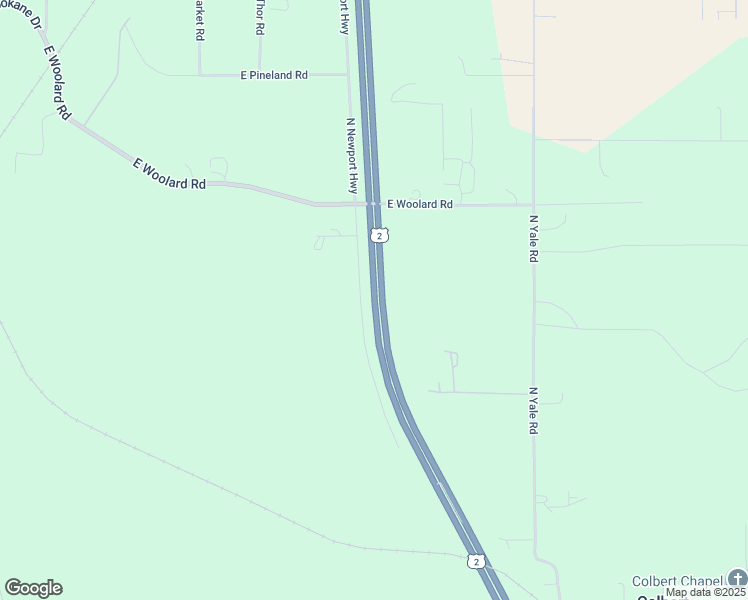 map of restaurants, bars, coffee shops, grocery stores, and more near 19505 North Newport Highway in Colbert