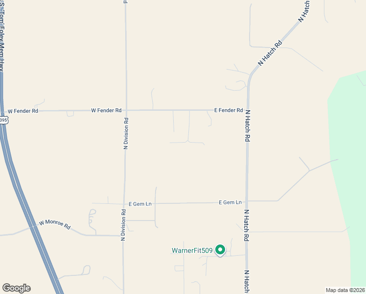 map of restaurants, bars, coffee shops, grocery stores, and more near 202 East Fender Road in Colbert