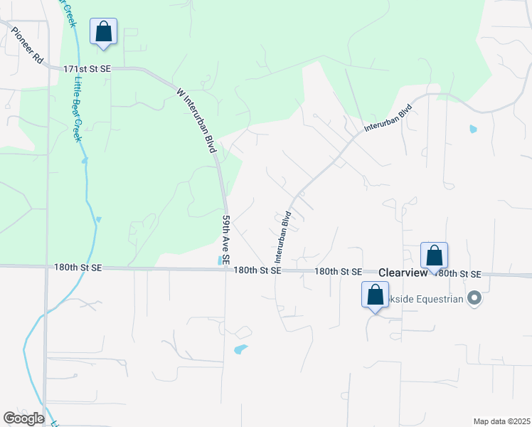 map of restaurants, bars, coffee shops, grocery stores, and more near 17714 Interurban Boulevard in Snohomish