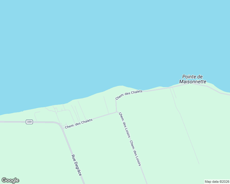 map of restaurants, bars, coffee shops, grocery stores, and more near 145 Chemin des Chalets in Maisonnette