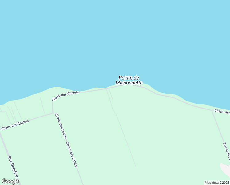 map of restaurants, bars, coffee shops, grocery stores, and more near 270 Chemin des Chalets in Maisonnette