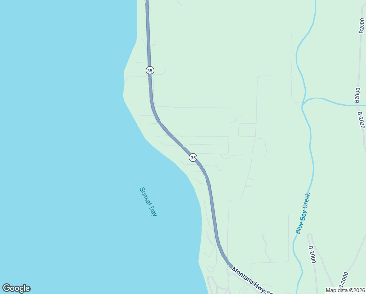 map of restaurants, bars, coffee shops, grocery stores, and more near 34599 Mount Highway 35 in Polson