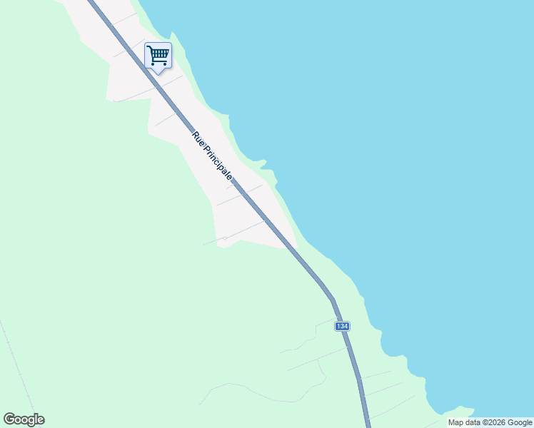 map of restaurants, bars, coffee shops, grocery stores, and more near 643 Rue Principale in Pointe-Verte