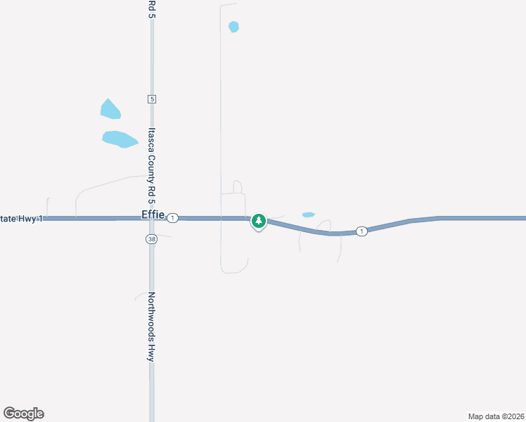 map of restaurants, bars, coffee shops, grocery stores, and more near 302 1st Avenue Northeast in Effie