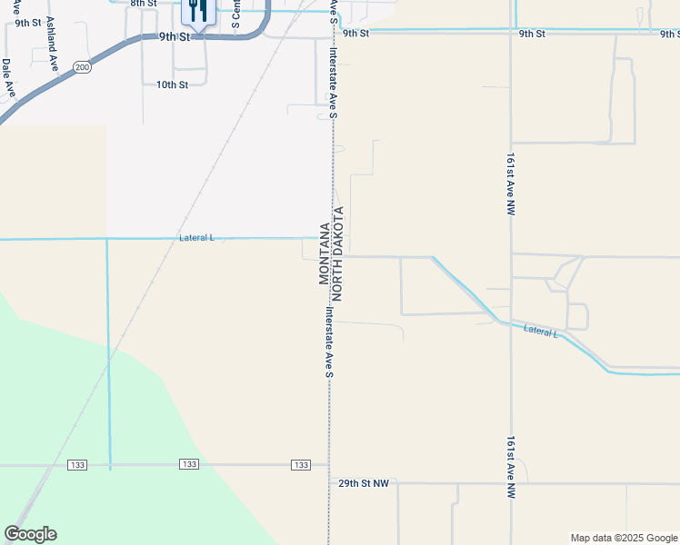 map of restaurants, bars, coffee shops, grocery stores, and more near 13225 County Road 356 in Fairview