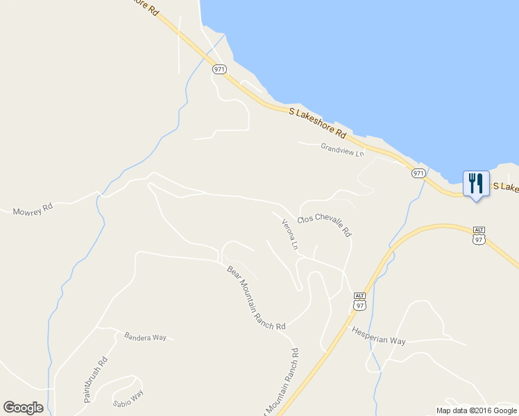 map of restaurants, bars, coffee shops, grocery stores, and more near 304 Clos Chevalle Road in Chelan