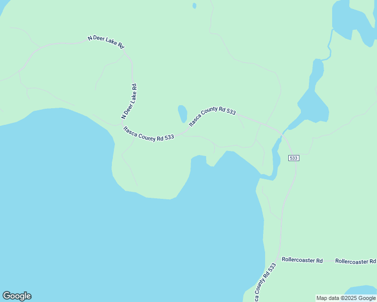 map of restaurants, bars, coffee shops, grocery stores, and more near 66617 County Road 533 in Effie