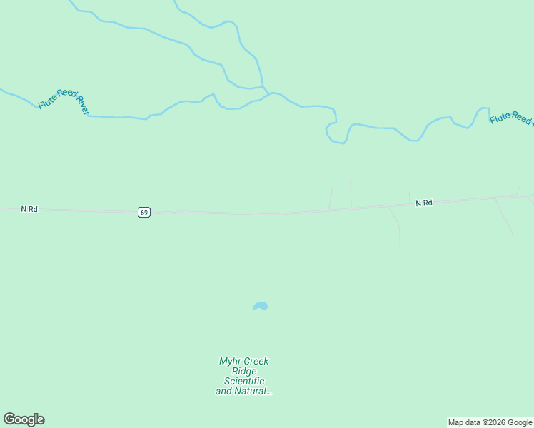 map of restaurants, bars, coffee shops, grocery stores, and more near 4936-4960 County Road 69 in Cook
