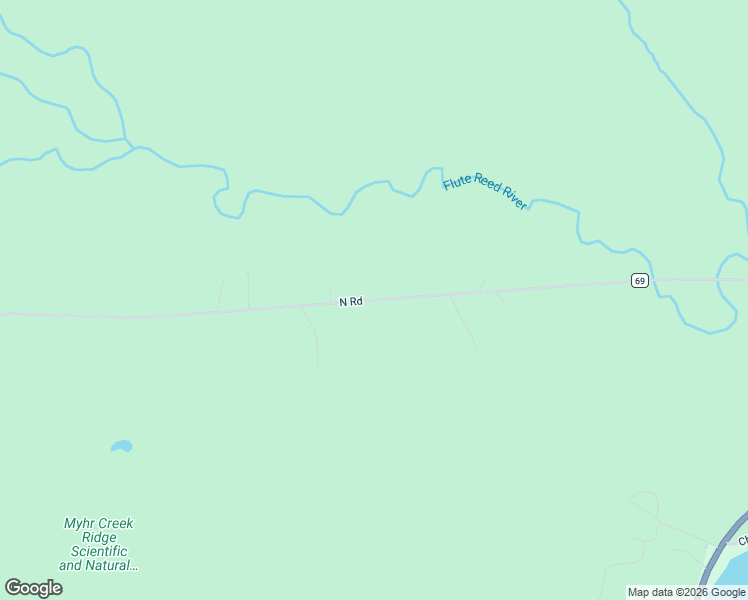 map of restaurants, bars, coffee shops, grocery stores, and more near County Road 69 in Cook County