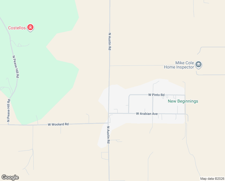 map of restaurants, bars, coffee shops, grocery stores, and more near 21008 North Austin Road in Colbert