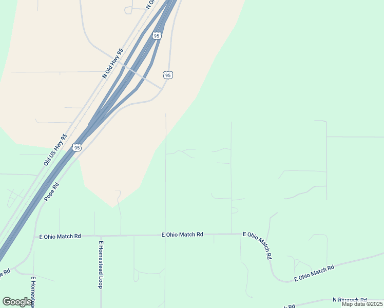 map of restaurants, bars, coffee shops, grocery stores, and more near 19712 North Williams Road in Hayden