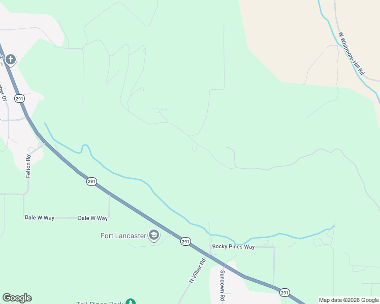 map of restaurants, bars, coffee shops, grocery stores, and more near 6561 Stony Way in Nine Mile Falls