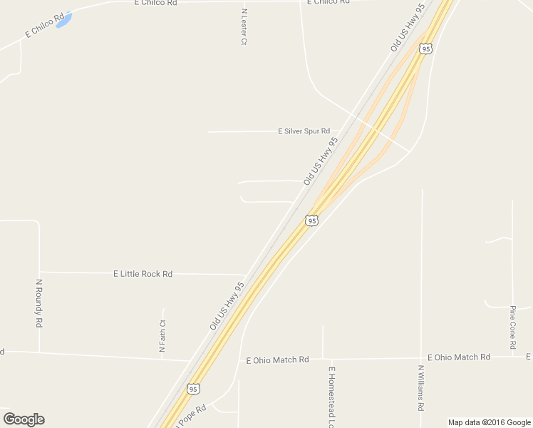 map of restaurants, bars, coffee shops, grocery stores, and more near 53195 Old US Highway 95 in Rathdrum