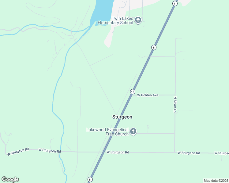 map of restaurants, bars, coffee shops, grocery stores, and more near 19850 North Gunning Road in Rathdrum