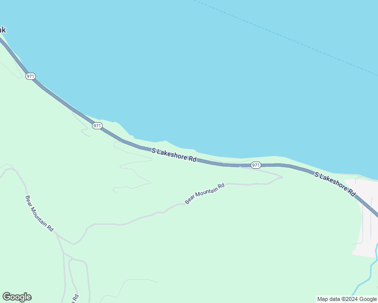 map of restaurants, bars, coffee shops, grocery stores, and more near 2946 South Lakeshore Road in Chelan