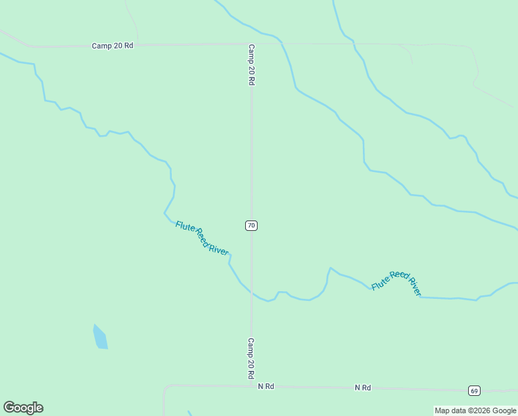 map of restaurants, bars, coffee shops, grocery stores, and more near 96 Camp 20 Road in Cook County