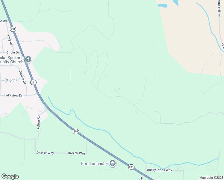 map of restaurants, bars, coffee shops, grocery stores, and more near 6537 Pine Ridge Way in Nine Mile Falls