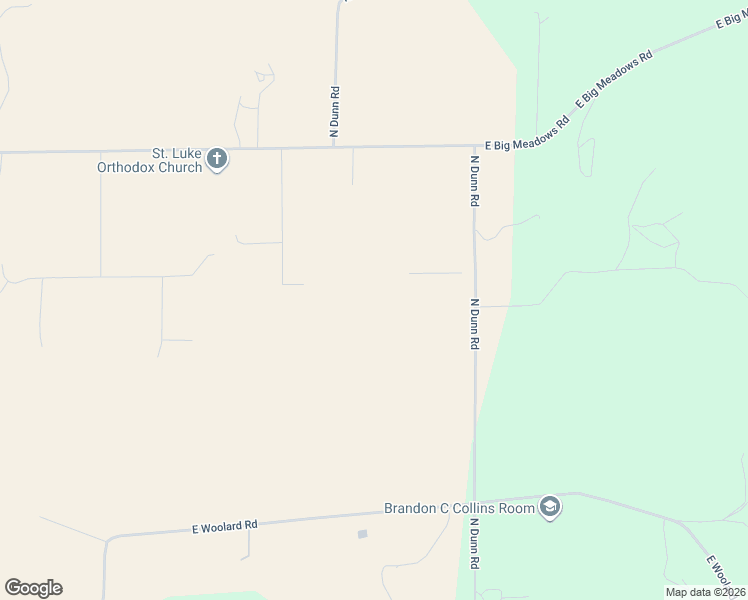 map of restaurants, bars, coffee shops, grocery stores, and more near 8818 East Little Deep Creek Road in Colbert