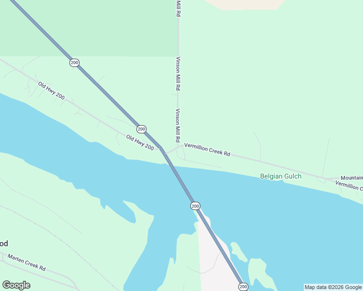 map of restaurants, bars, coffee shops, grocery stores, and more near 17 Vermillion Creek Road in Trout Creek
