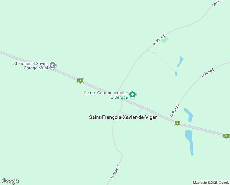 map of restaurants, bars, coffee shops, grocery stores, and more near 1 6e Rang Est in Bas-Saint-Laurent