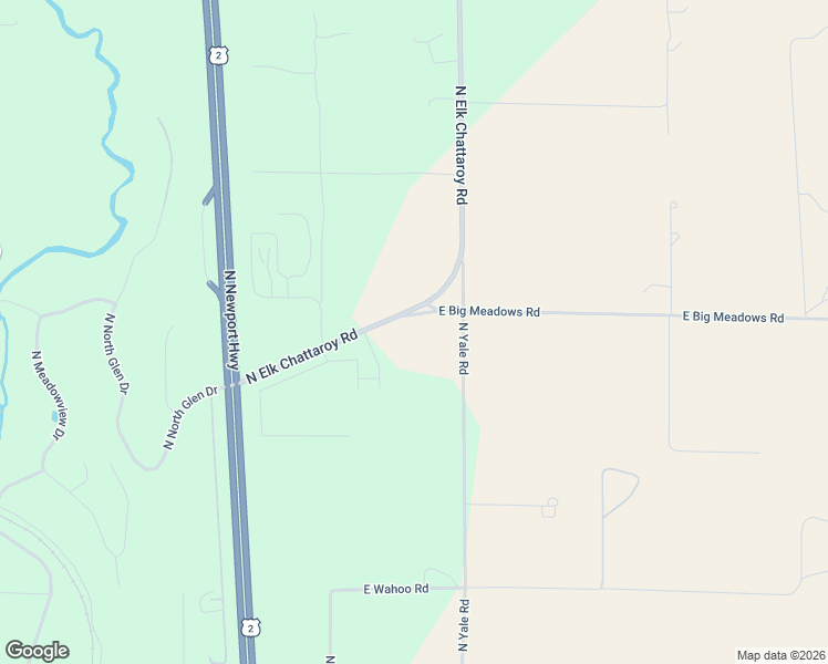 map of restaurants, bars, coffee shops, grocery stores, and more near 22222 North Elk Chattaroy Road in Colbert