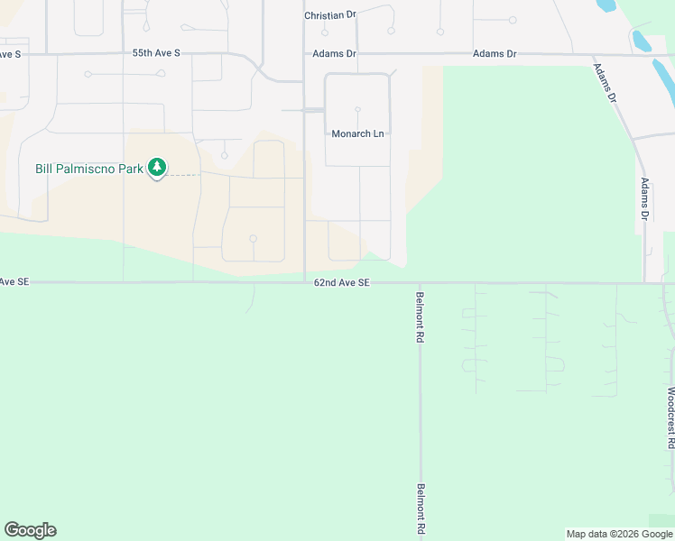 map of restaurants, bars, coffee shops, grocery stores, and more near 62nd Avenue Southeast in Grand Forks