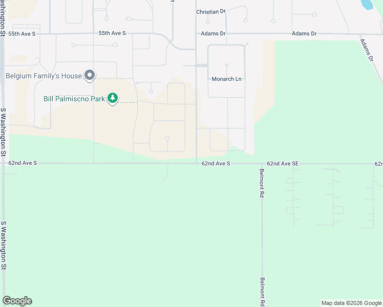 map of restaurants, bars, coffee shops, grocery stores, and more near Belmont Road in Grand Forks
