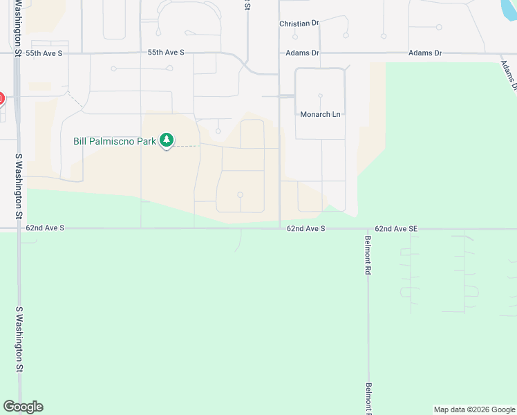 map of restaurants, bars, coffee shops, grocery stores, and more near 62nd Avenue Southeast in Grand Forks