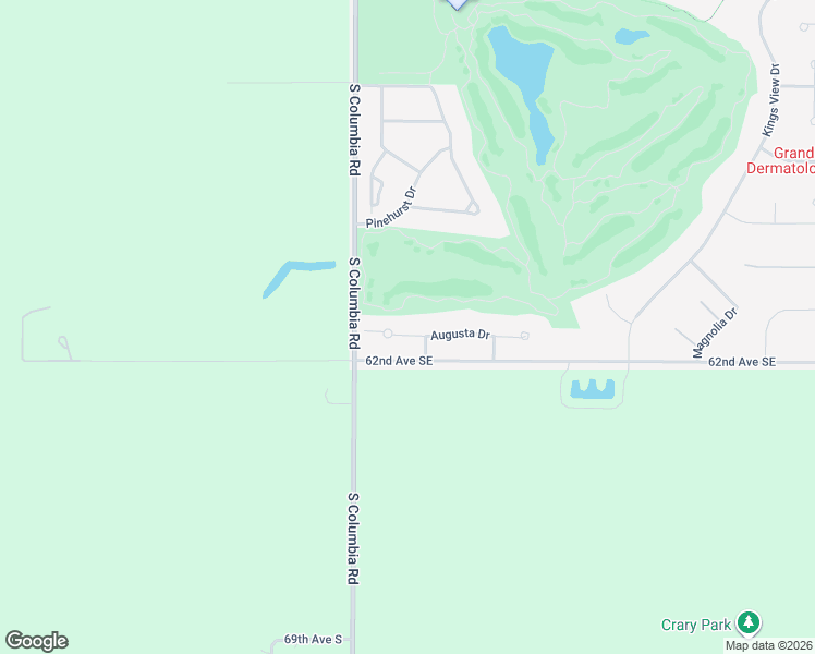 map of restaurants, bars, coffee shops, grocery stores, and more near 2654 Augusta Drive in Grand Forks