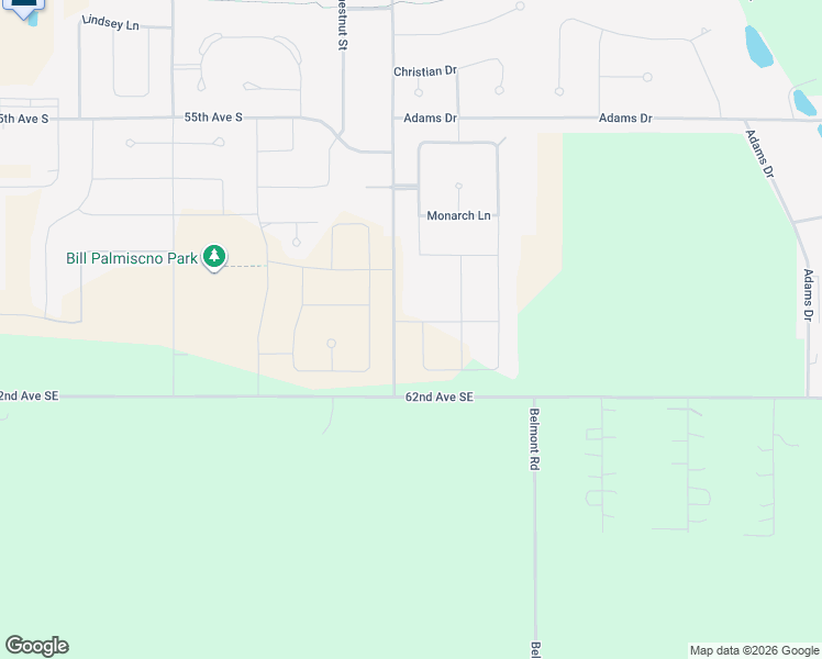 map of restaurants, bars, coffee shops, grocery stores, and more near 5604 Belmont Road in Grand Forks