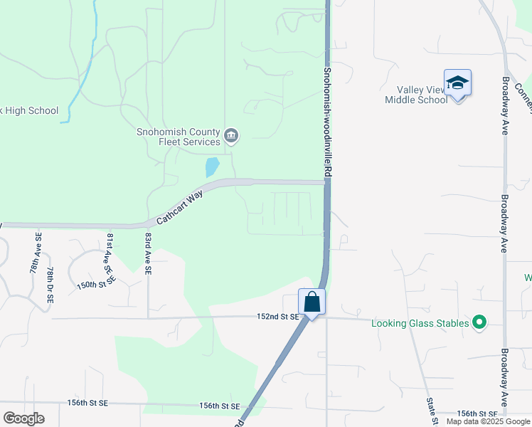 map of restaurants, bars, coffee shops, grocery stores, and more near 8915 Cathcart Way in Snohomish
