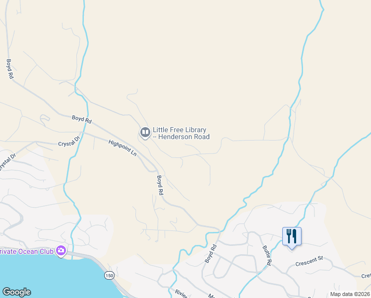 map of restaurants, bars, coffee shops, grocery stores, and more near 63 Balsam Drive in Chelan