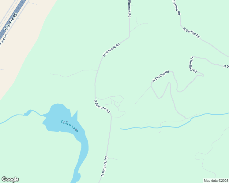 map of restaurants, bars, coffee shops, grocery stores, and more near 22293 North Derting Road in Hayden