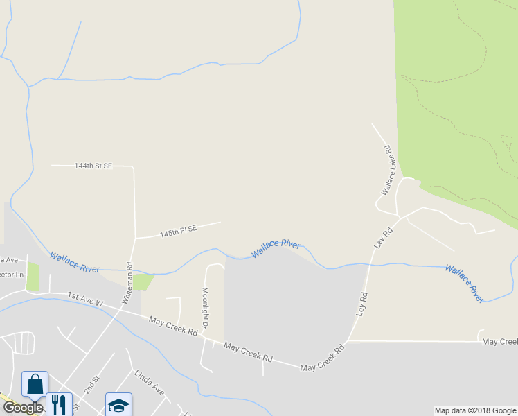 map of restaurants, bars, coffee shops, grocery stores, and more near 40420 145th Place Southeast in Gold Bar