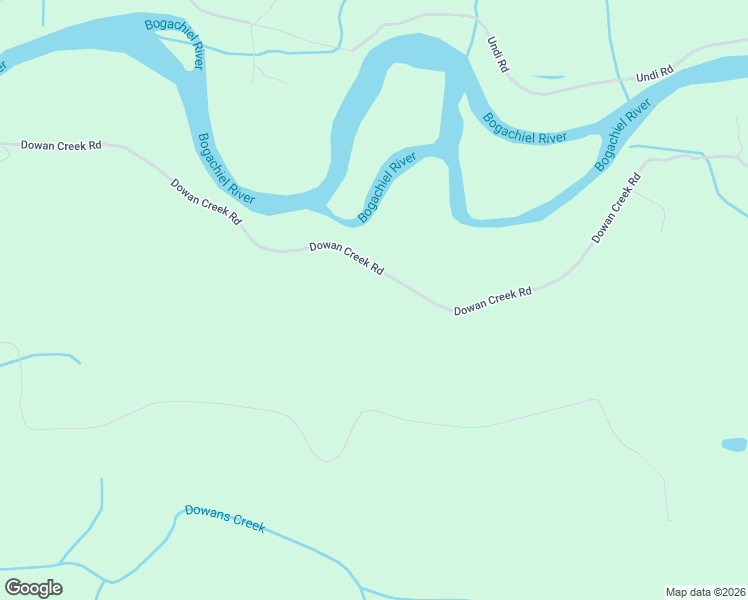 map of restaurants, bars, coffee shops, grocery stores, and more near Dowan Creek Road in Forks