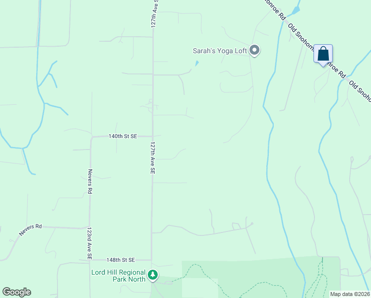 map of restaurants, bars, coffee shops, grocery stores, and more near 19615 141st Place Southeast in Snohomish